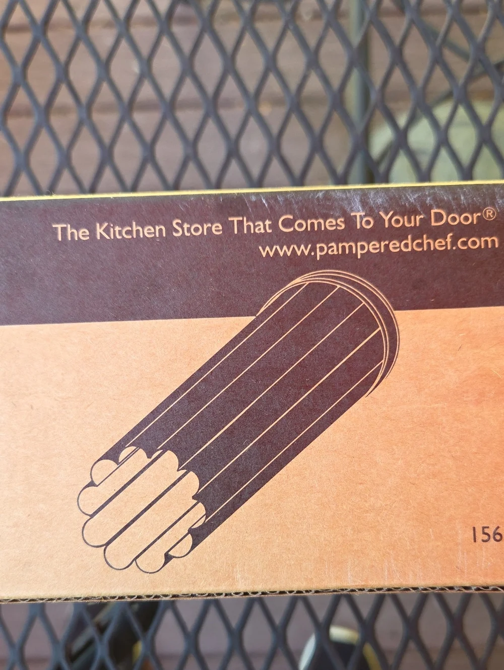 Pampered Chef Scalloped Bread Tube, NEW